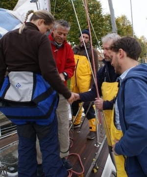 Einweisung Bootsmannsstuhl